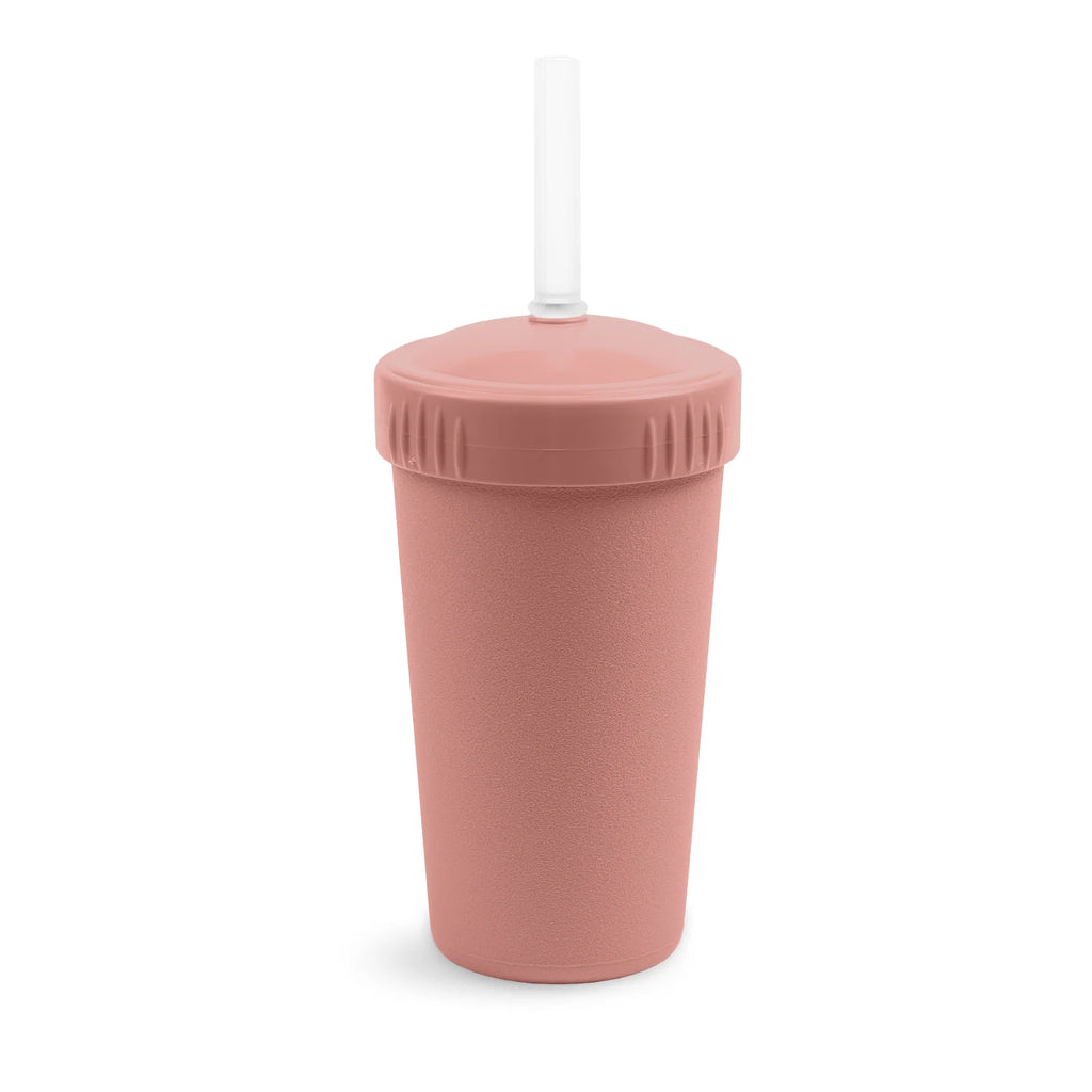 Re-Play Straw Cup with Reusable Straw - Desert