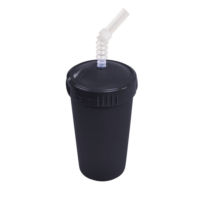 Re-Play Straw Cup with Reusable Straw - Black