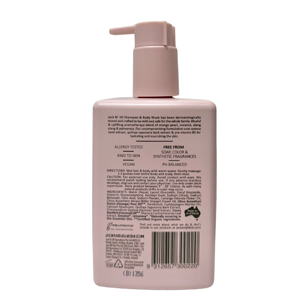 Jack N Jill Shampoo & Body Wash - Natural 300mL