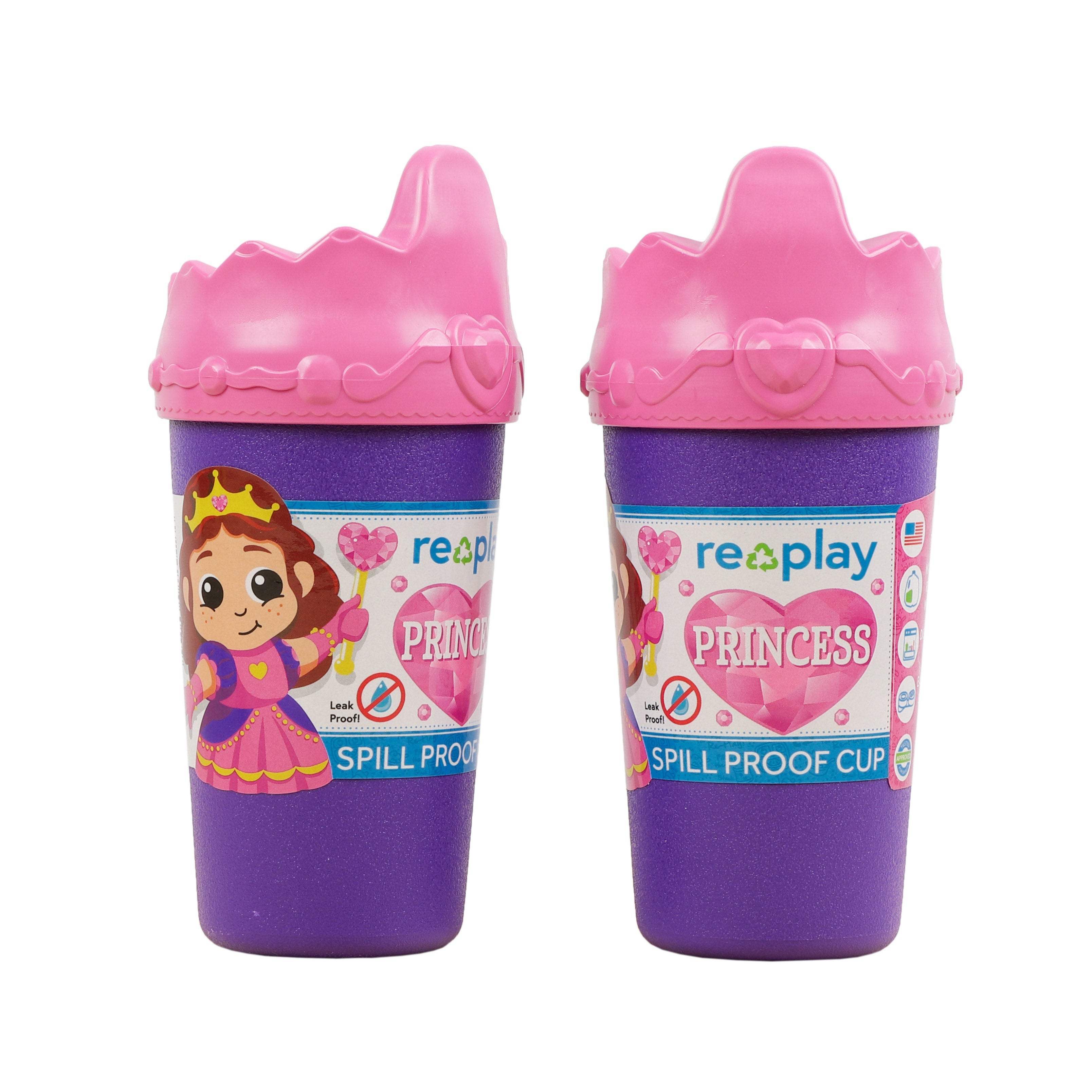 Re-Play No-Spill Sippy Cup - Princess