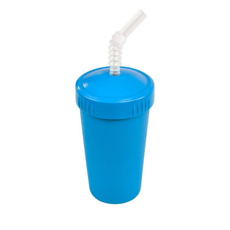 Re-Play Straw Cup with Reusable Straw - Sky Blue