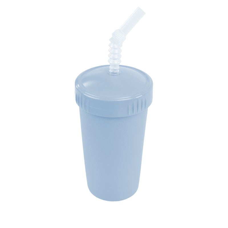 Re-Play Straw Cup with Reusable Straw - Ice Blue