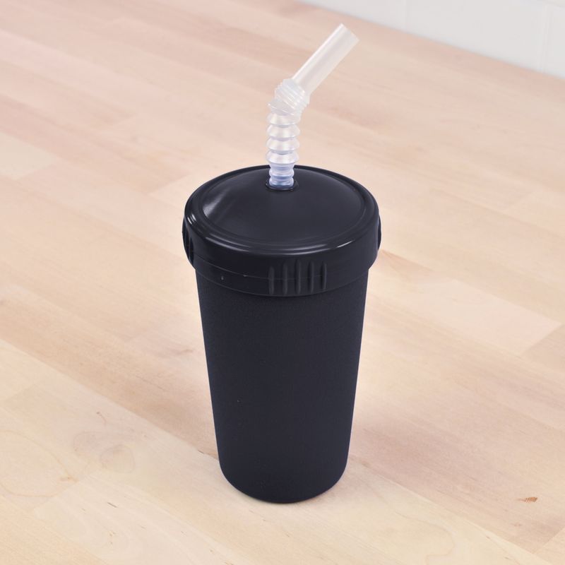 Re-Play Straw Cup with Reusable Straw - Black
