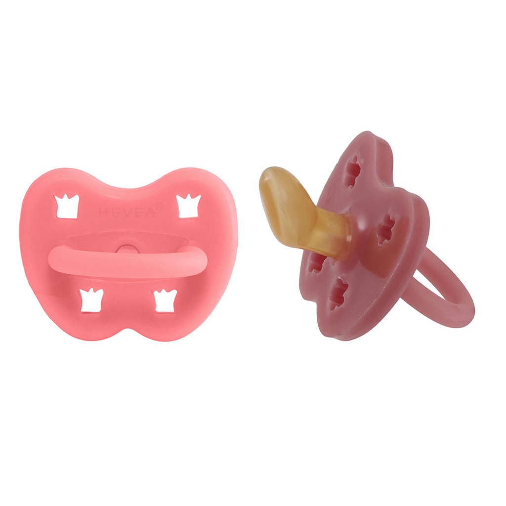 HE-CP-O-2PK-LY-GU-3-36 - HEVEA_Pacifier_Ortho_TwoPack_3-36m_Lychee_Guava_ 5710087461414_1.png