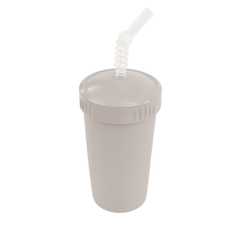Re-Play Straw Cup with Reusable Straw - Sand