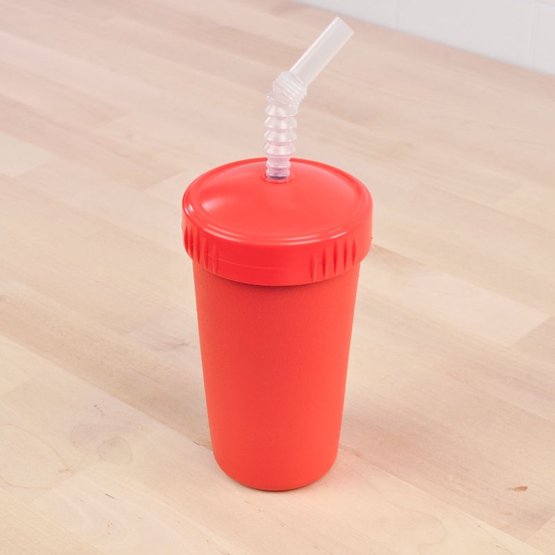 Re-Play Straw Cup with Reusable Straw - Red