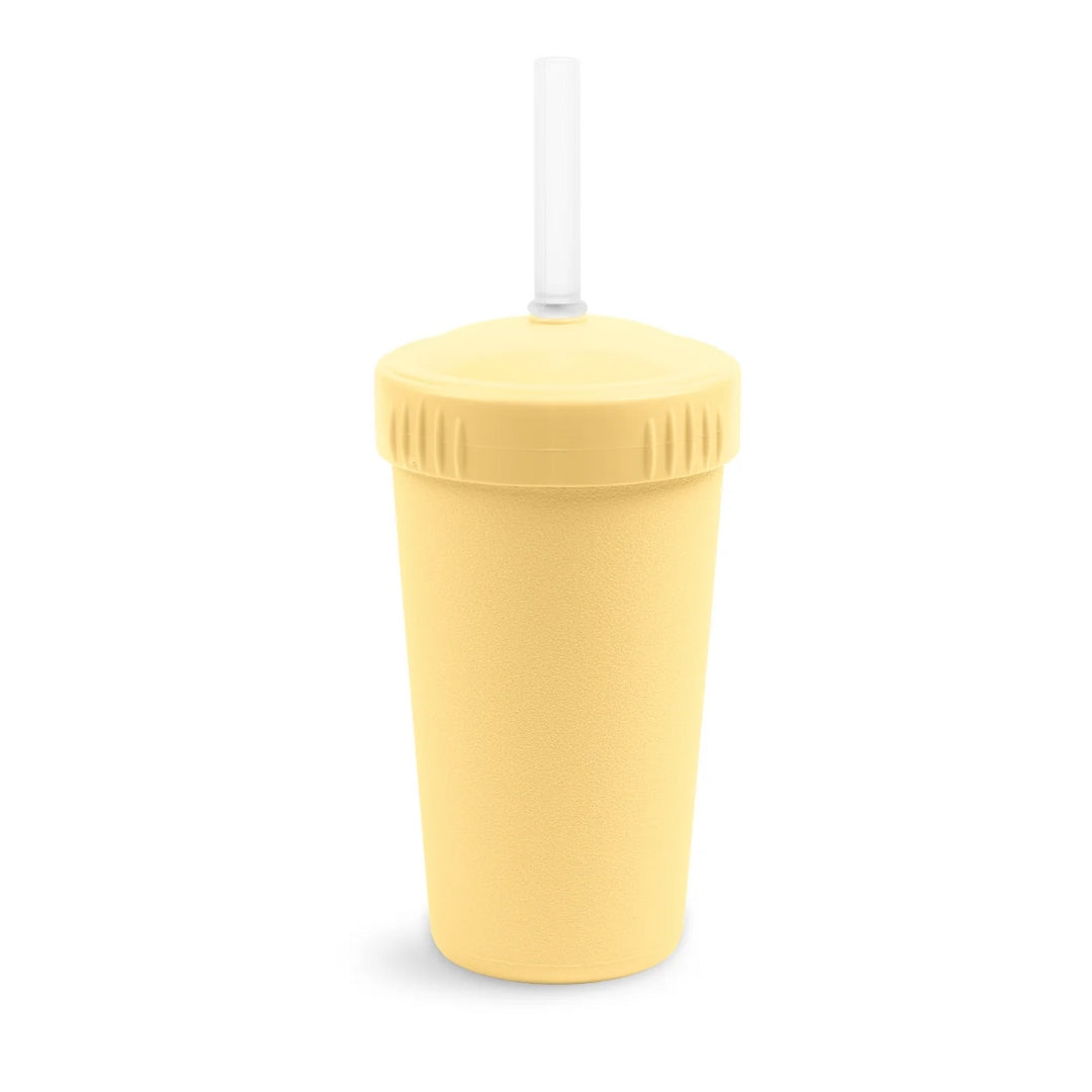 Re-Play Straw Cup with Reusable Straw - Lemon Drop
