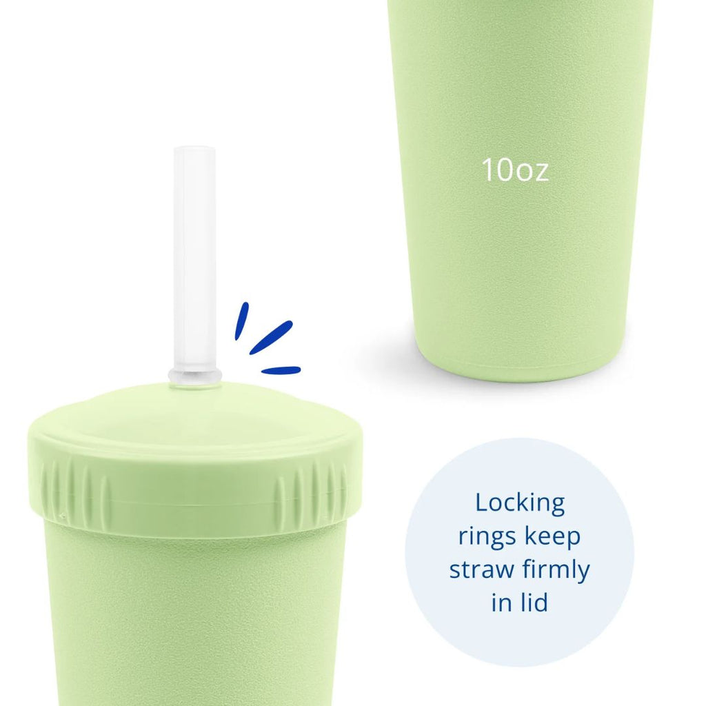 Re-Play Straw Cup with Reusable Straw - Leaf