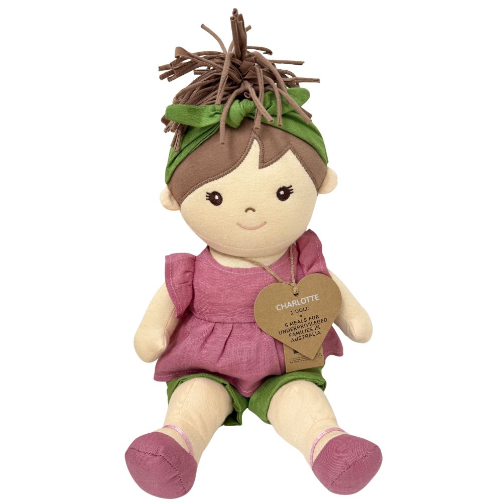 Charlotte Rag Doll = Meals for Underprivileged