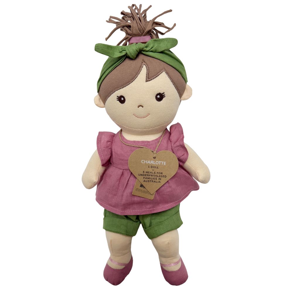 Charlotte Rag Doll = Meals for Underprivileged