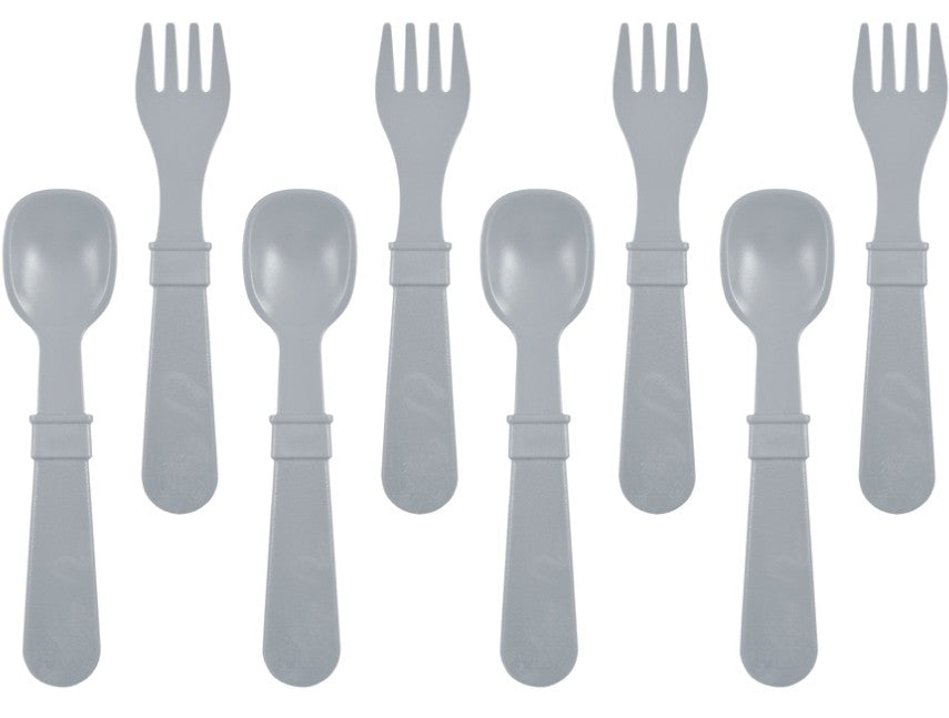 Re-Play Forks and Spoons - Grey