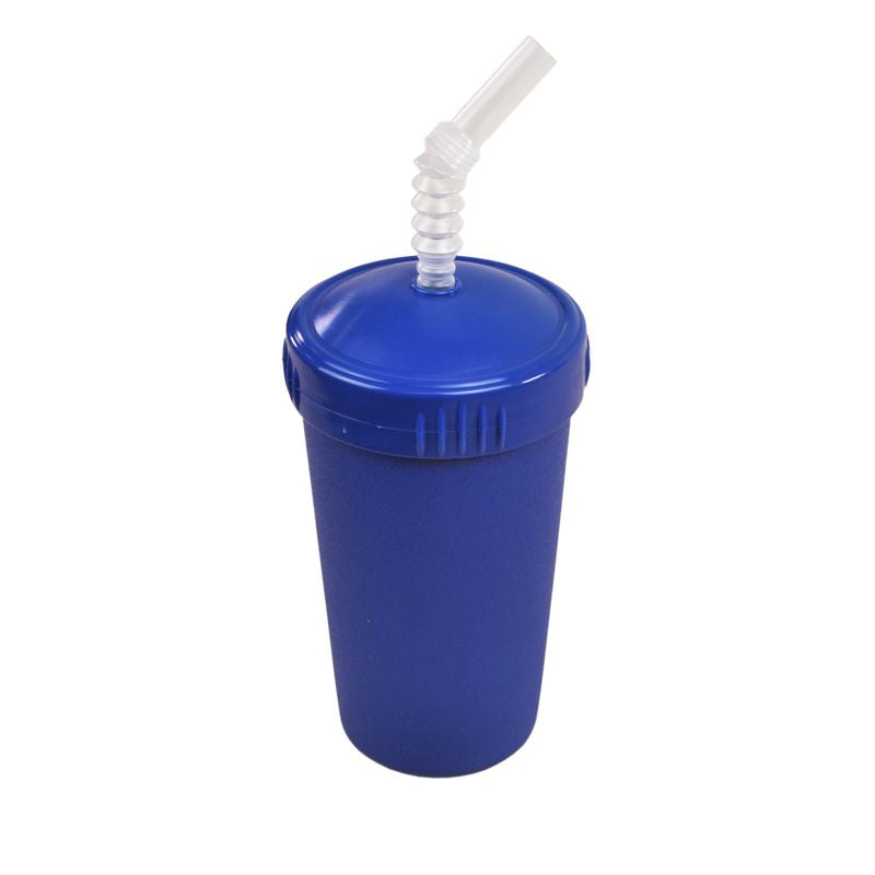 Re-Play Straw Cup with Reusable Straw - Navy Blue